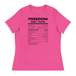 FK Food Label Women's Relaxed T-Shirt | Freedom Kind Apparel - Image #6