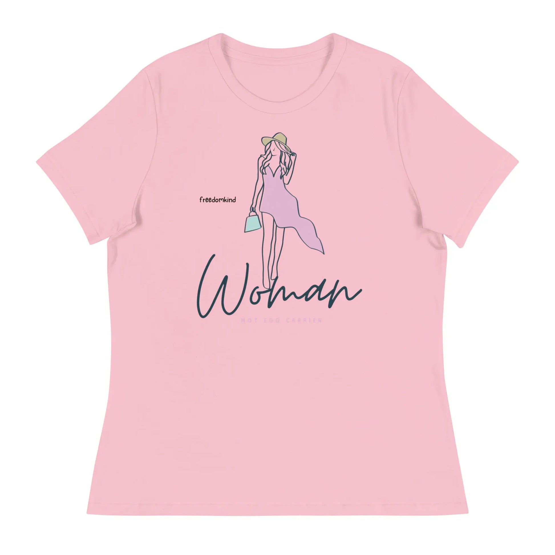 Women's Relaxed T-Shirt: 'Motherhood in Progress' | 'I'm Not Carrying an Egg, It's a Baby!' | Freedom Kind - Image #21