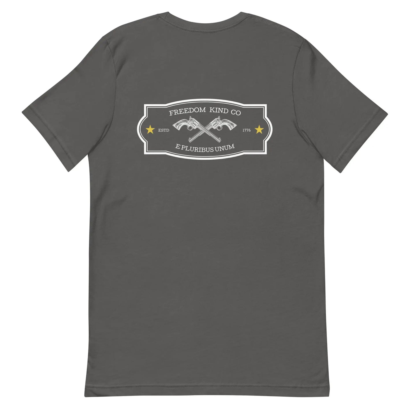 Pistols 'E pluribus unum' T-shirt | Freedom Kind Apparel - Image #1