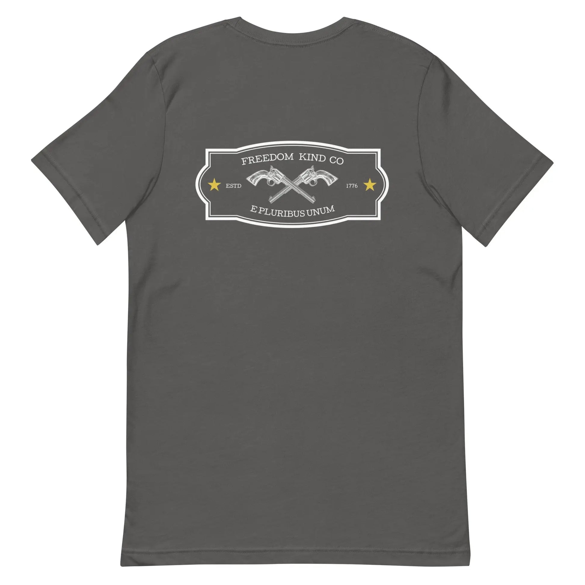 Pistols 'E pluribus unum' T-shirt | Freedom Kind Apparel - Image #1