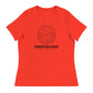 Women's Relaxed T-Shirt: Night Seas | Freedom Kind Apparel - Image #2