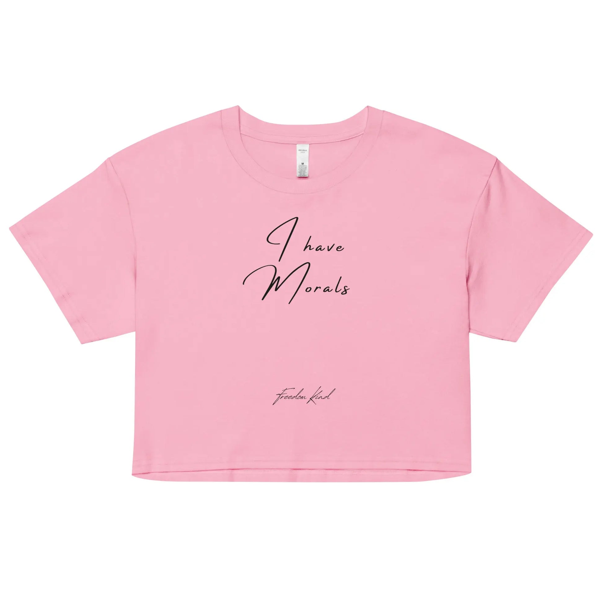 I Have Morals 01 | Women’s crop top - Image #6