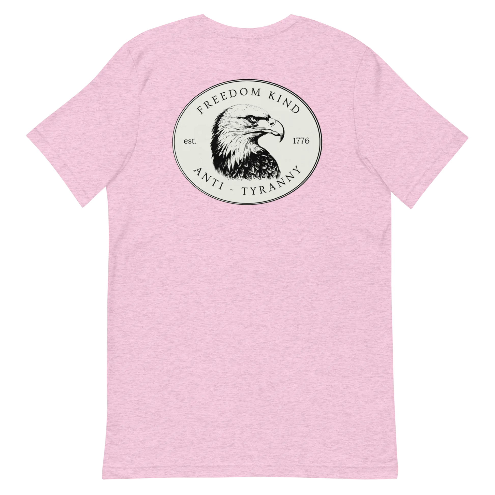 Freedom Kind Bald Eagle Logo Unisex t-shirt - Image #13