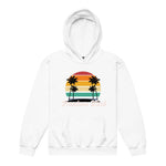 Freedom Kind Beach Sunset Youth heavy blend hoodie - Image #4