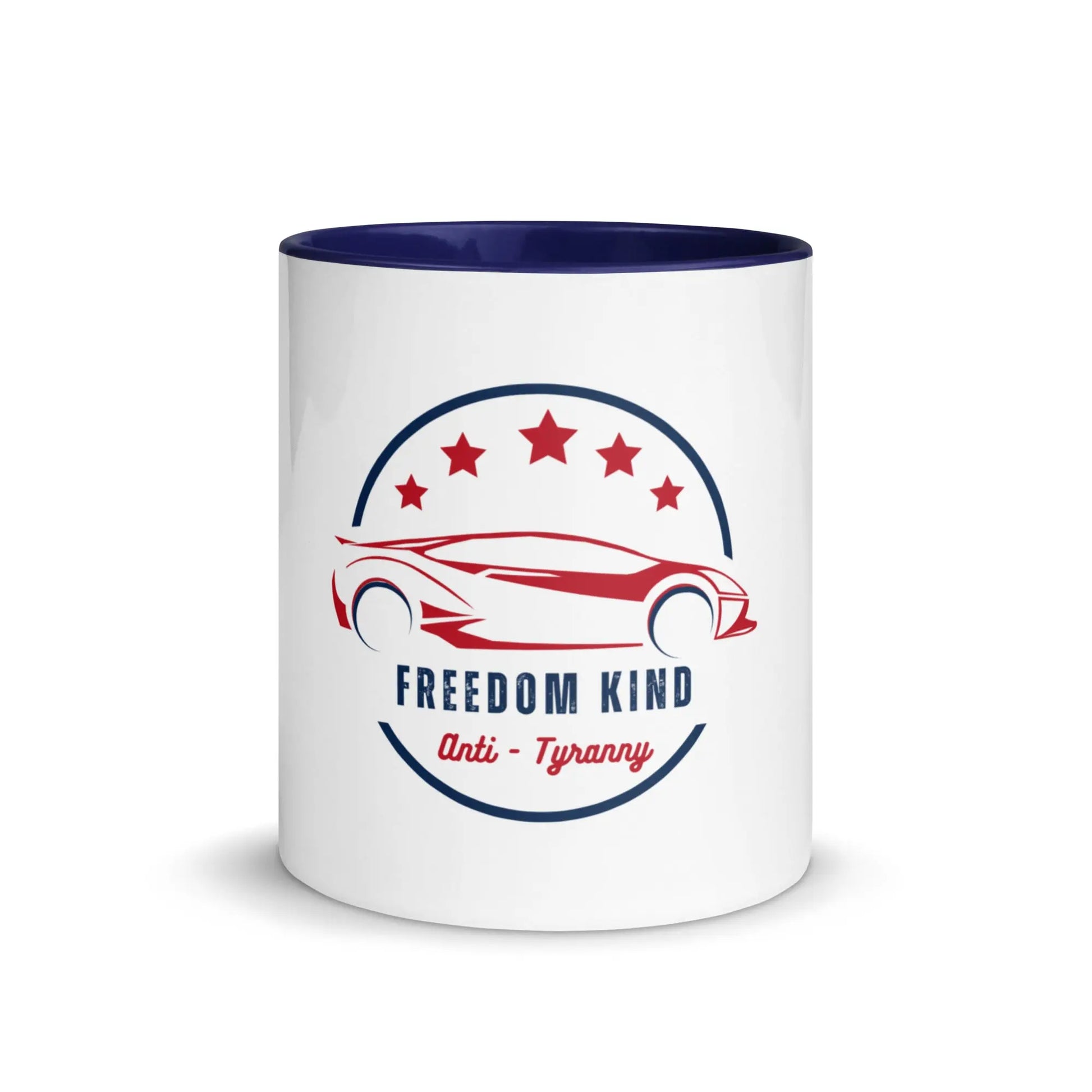 Freedom Kind Anti - Tyranny Racing Sports Car Mug with Color Inside - Image #9