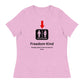 Just a Restroom Sign Women's Relaxed T-Shirt | Freedom Kind Apparel - Image #15