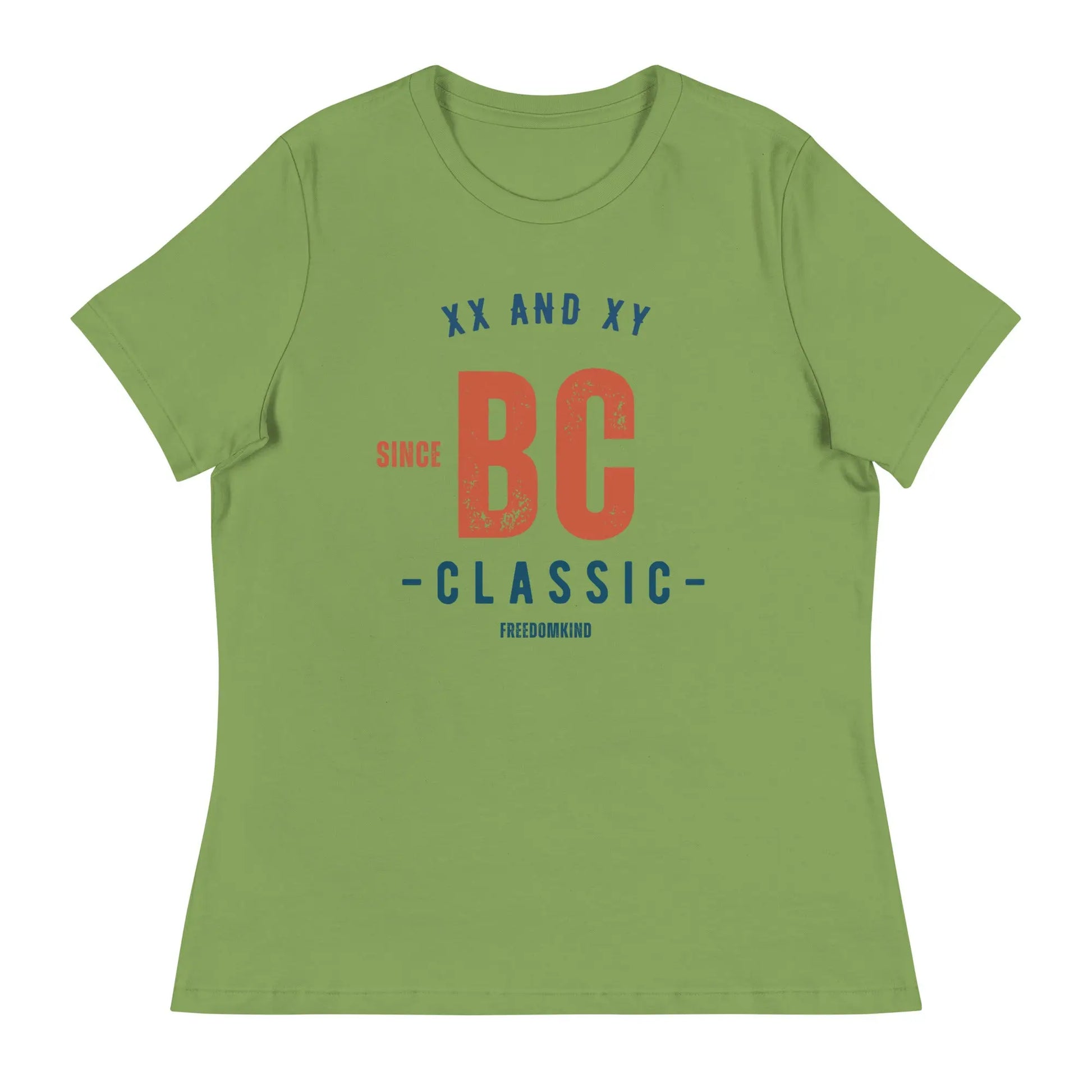 Women's Relaxed T-Shirt: 'XX & XY Since BC - Classic' | Freedom Kind - Image #6