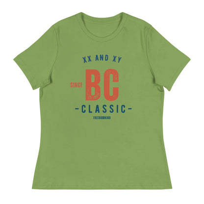 Women's Relaxed T-Shirt: 'XX & XY Since BC - Classic' | Freedom Kind - Image #6
