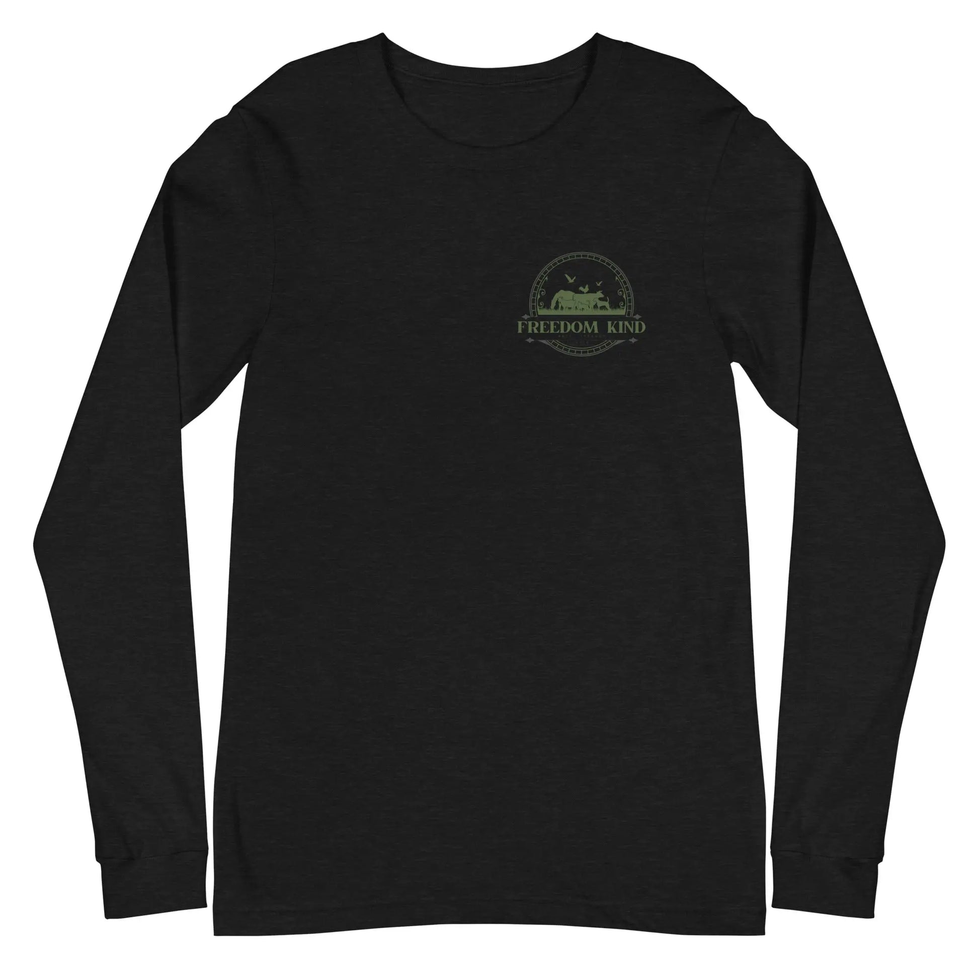 Unisex Long Sleeve Tee: Farm Theme | Freedom Kind Apparel - Image #2