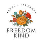 Freedom Kind Anti - Tyranny Spring Flowers Bubble-free stickers - Image #1