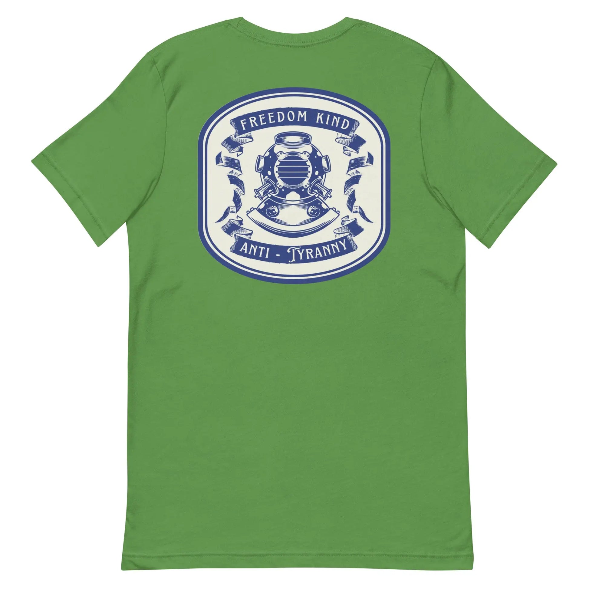 Freedom Kind Anti - Tyranny Vintage Scuba Logo T-shirt - Image #15