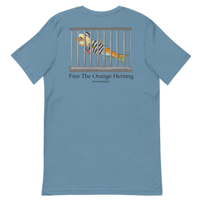 Political Commentary T-shirt: 'Free The Orange Herring' | Freedom Kind Apparel - Image #7
