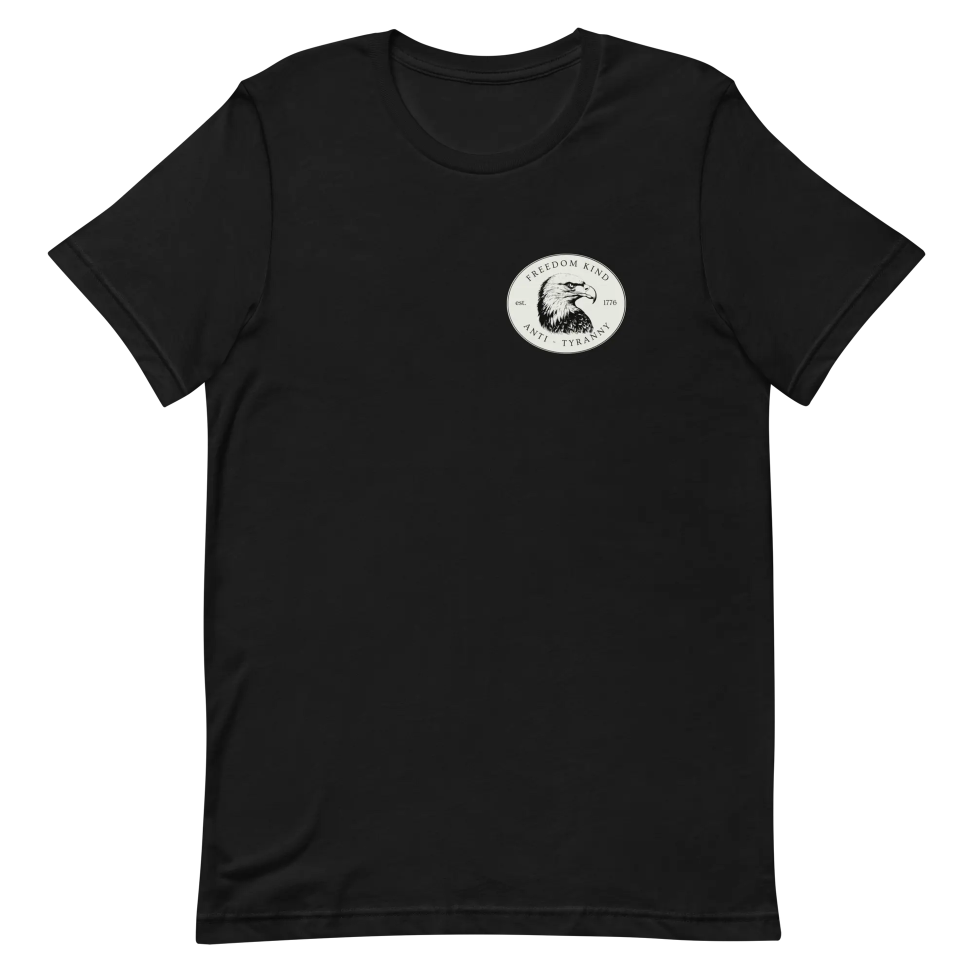 Freedom Kind Bald Eagle Logo Unisex t-shirt - Image #6
