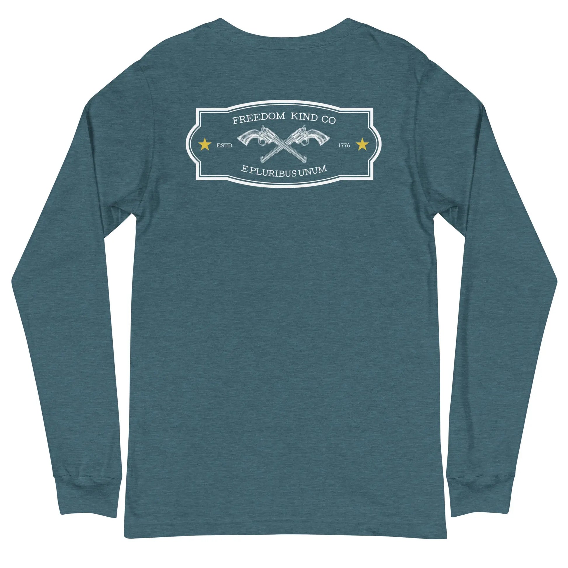 E Pluribus Unum Long Sleeve Tee | Freedom Kind Apparel - Image #15
