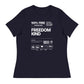 Women's Relaxed T-Shirt: 100% Human Kind | Freedom Kind Apparel - Image #2