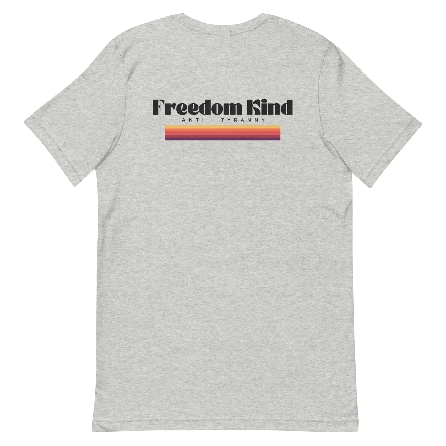 Freedom Kind Anti - Tyranny Sunset Banner T-shirt - Image #1