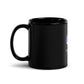 Black Glossy Mug: Tested Positive For Freedom | Freedom Kind - Image #3