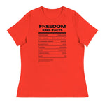 FK Food Label Women's Relaxed T-Shirt | Freedom Kind Apparel - Image #2