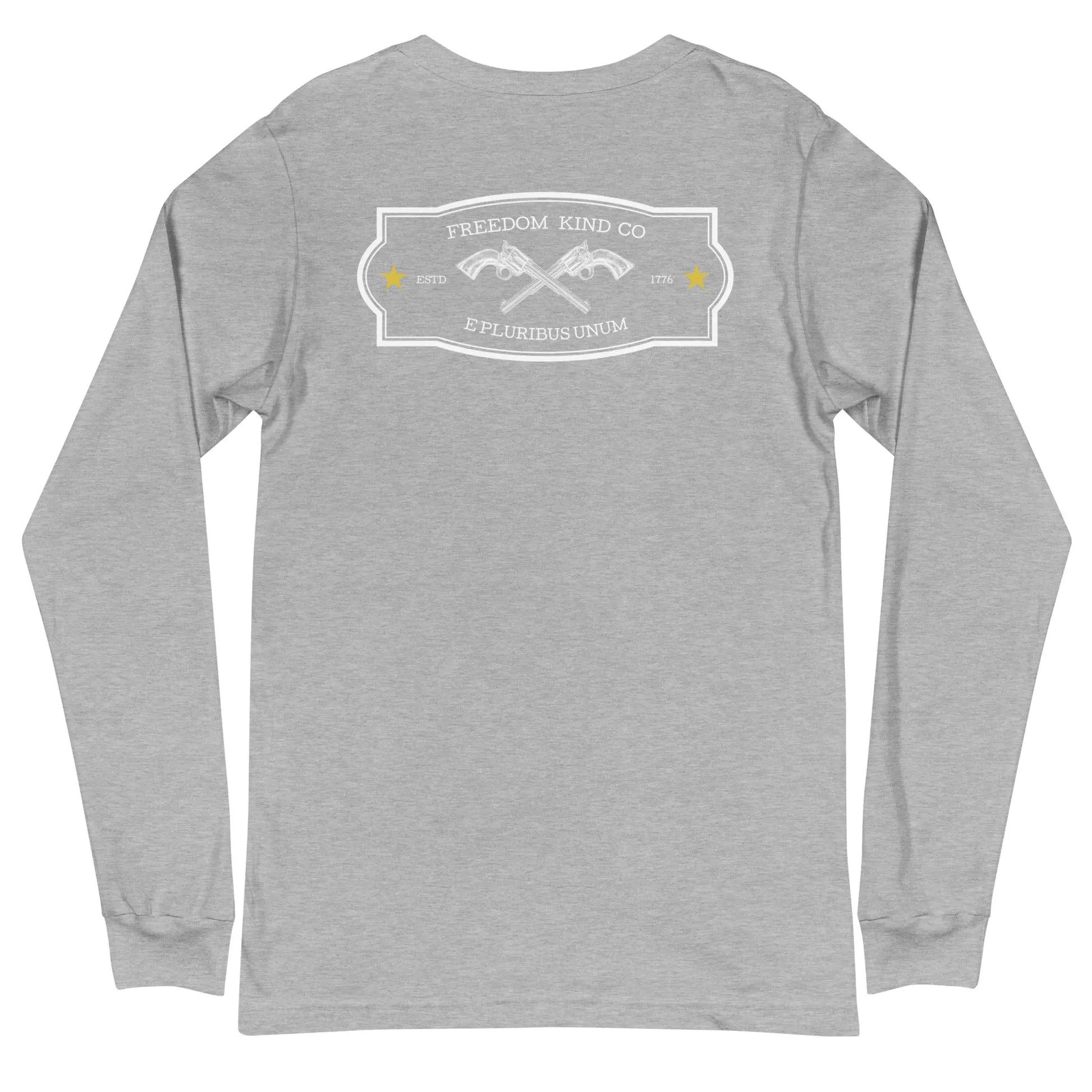 E Pluribus Unum Long Sleeve Tee | Freedom Kind Apparel - Image #24