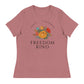 Freedom Kind Anti - Tyranny Spring Flowers Women's Relaxed T-Shirt - Image #6