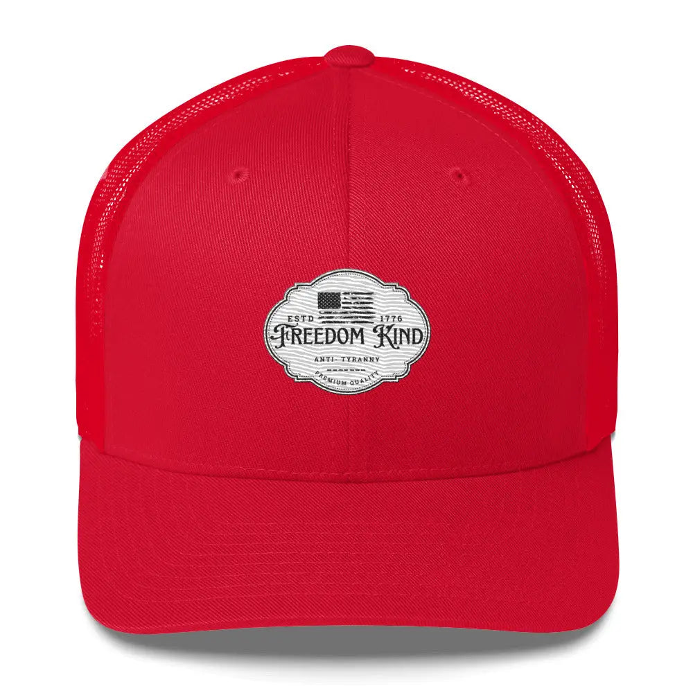 Anti-Tyranny 'Premium Quality' Trucker Cap | Freedom Kind Apparel - Image #7
