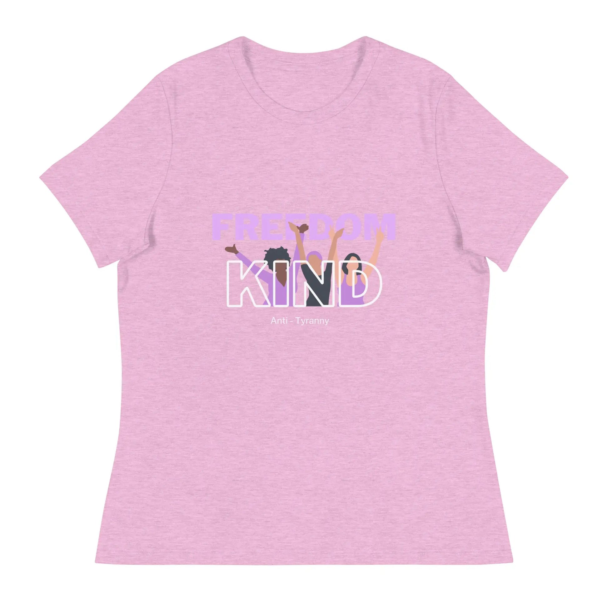Women's Relaxed T-Shirt: Anti-Tyranny Celebration | Freedom Kind Apparel - Image #10