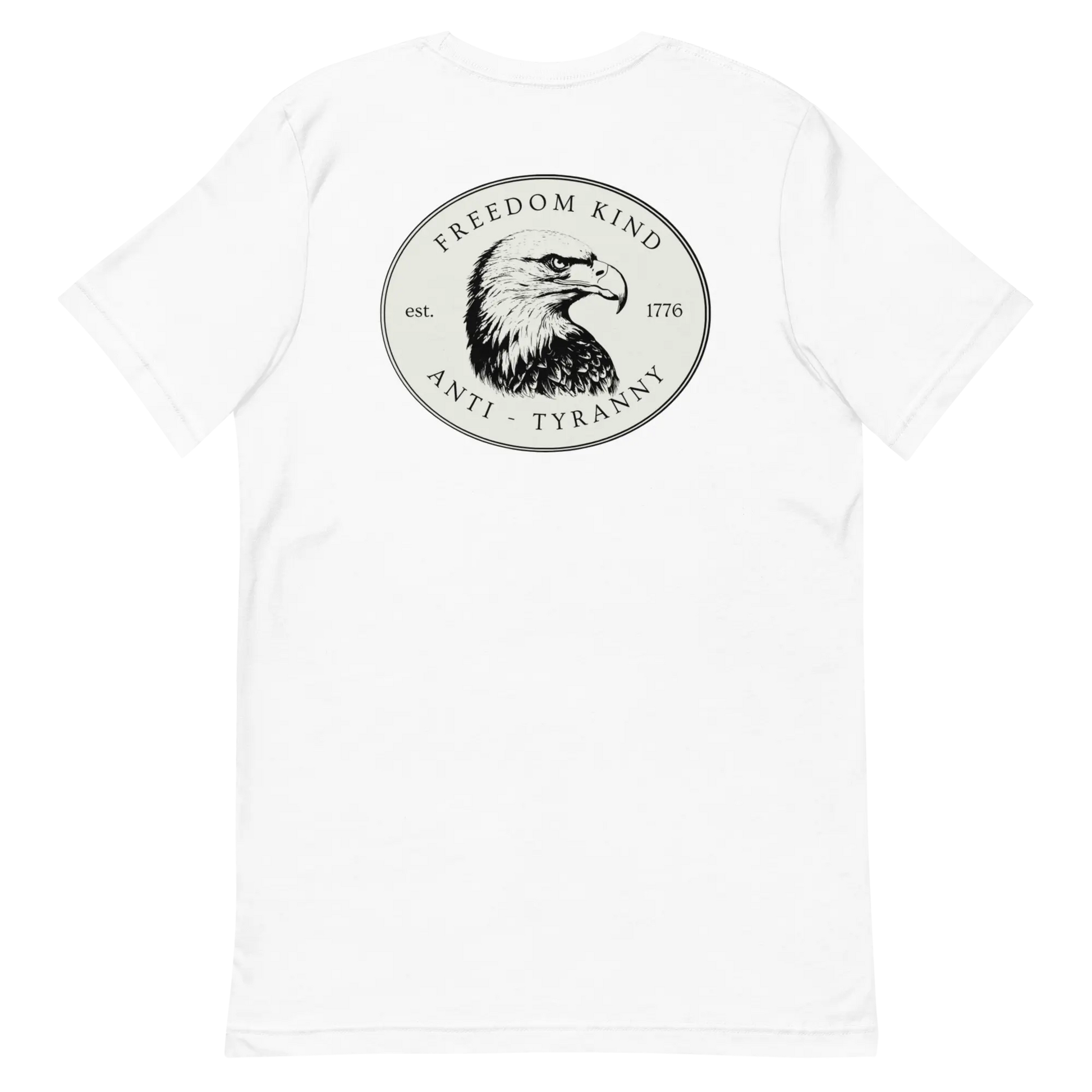 Freedom Kind Bald Eagle Logo Unisex t-shirt - Image #27