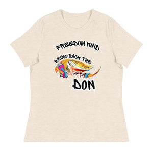 Bring Back The Don - Donald Trump | Women's Relaxed T-Shirt - Image #1