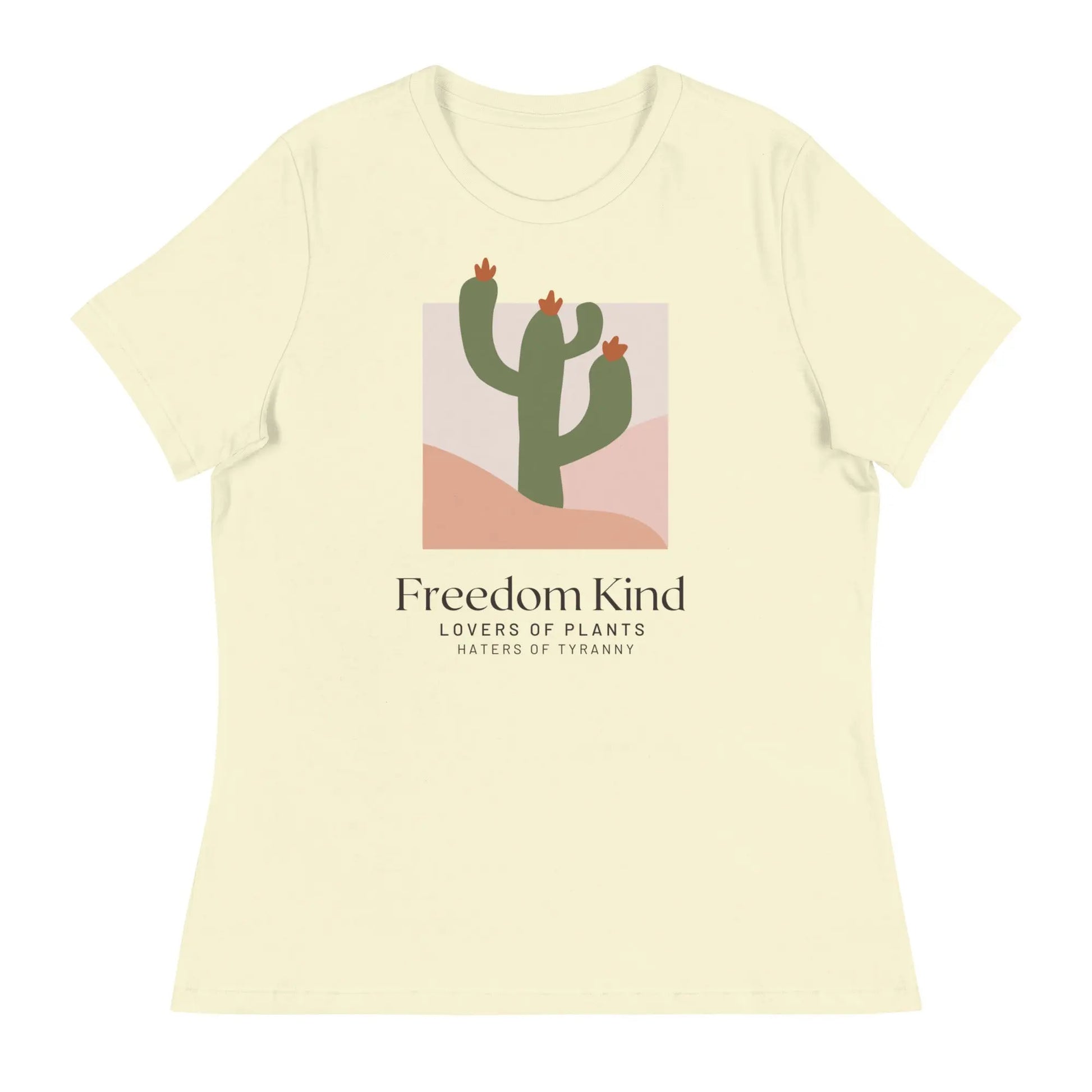 Lover of Plants Haters of Tyranny Women's Relaxed T-Shirt | Freedom Kind Apparel - Image #22