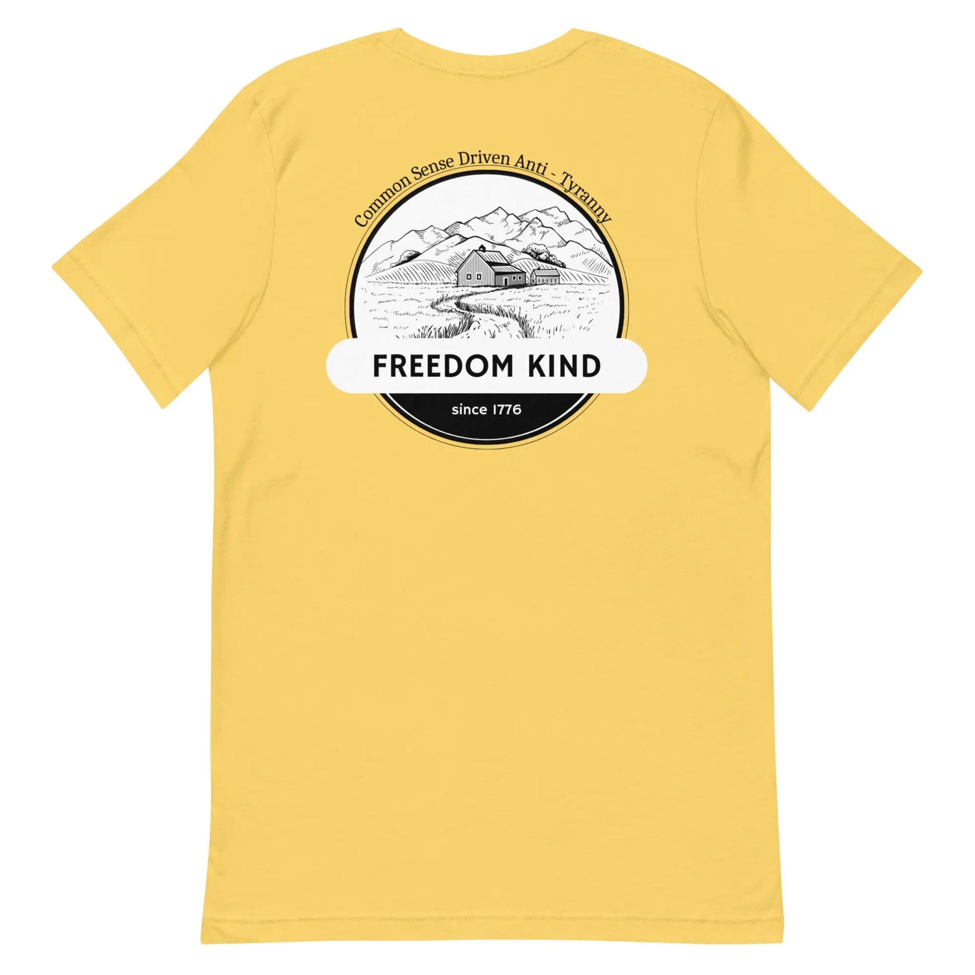Common Sense Driven Anti-Tyranny T-shirt | Freedom Kind Apparel - Image #1