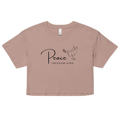 Peace 01 | Women’s crop top - Image #4