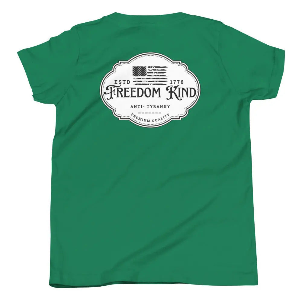 Anti-Tyranny 'Premium Quality' Youth Short Sleeve T-Shirt | Freedom Kind Apparel - Image #20