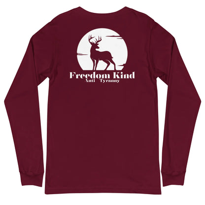 Moonlit Buck Long Sleeve Tee | Freedom Kind Apparel - Image #9