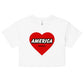 Love America | Women’s crop top - Image #17