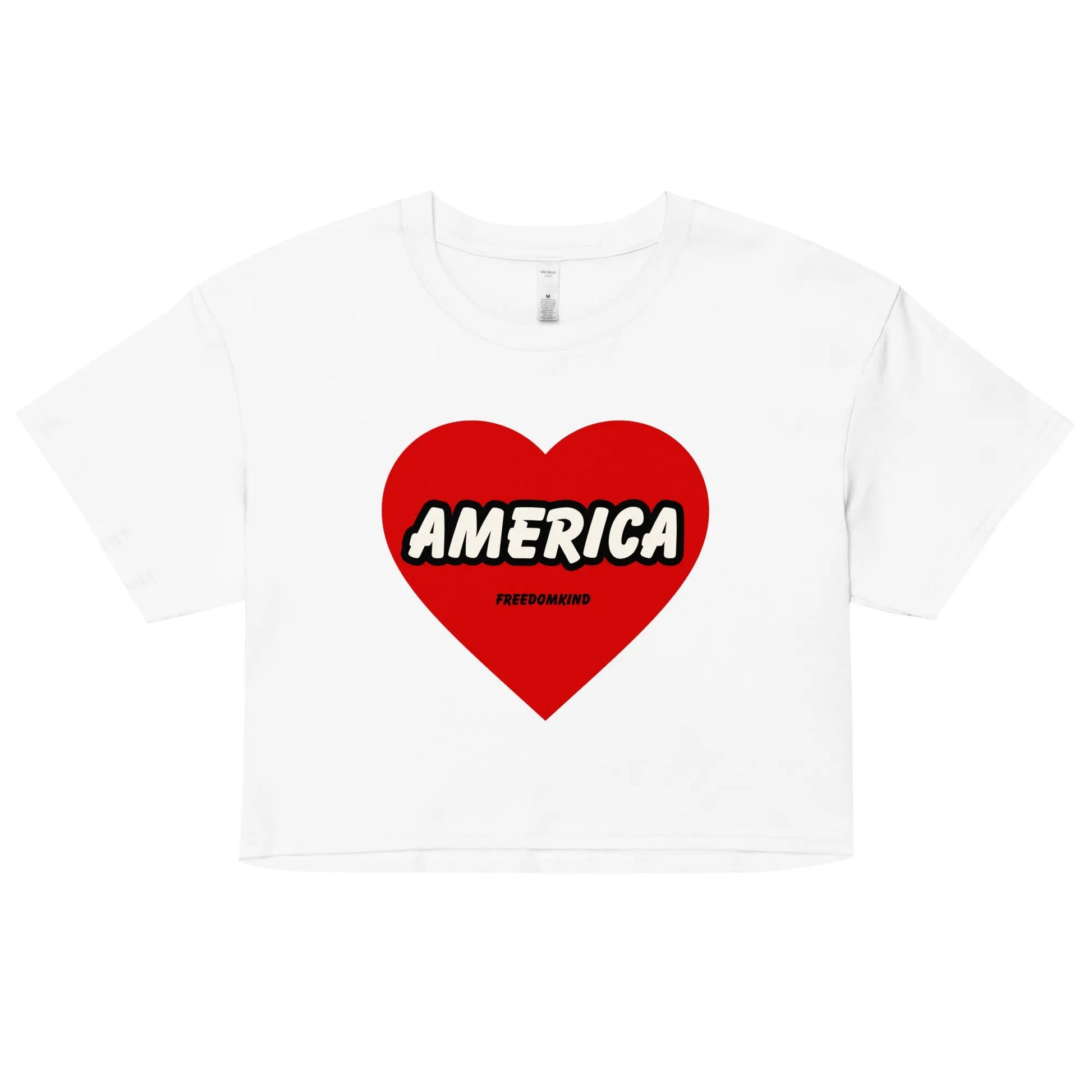 Love America | Women’s crop top - Image #17
