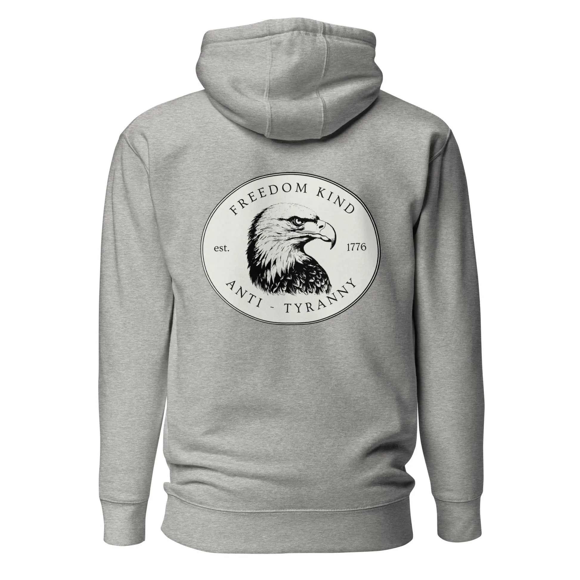 Freedom Kind Bald Eagle Logo Hoodie - Image #18