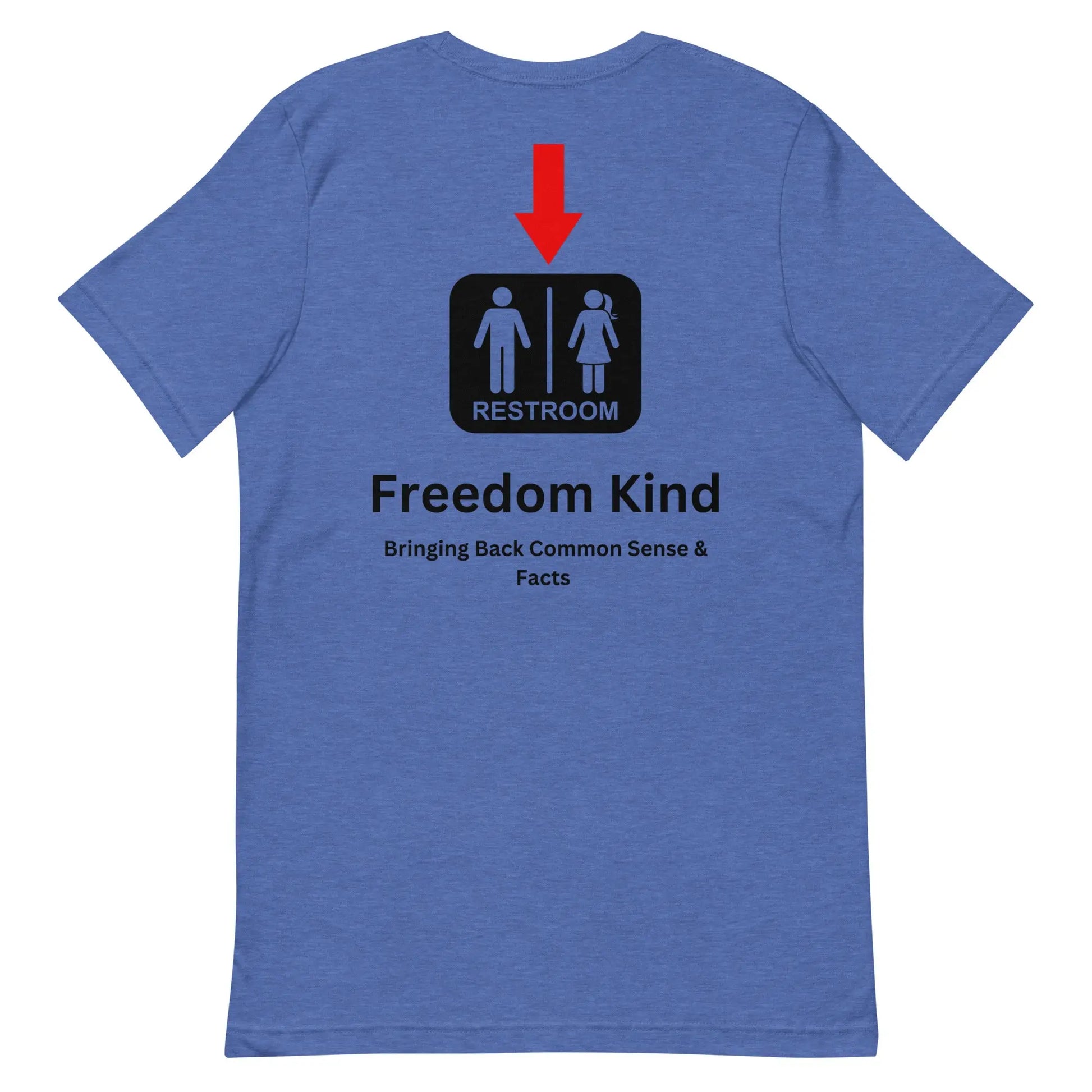 Just a Restroom Sign T-Shirt | Freedom Kind Apparel - Image #3