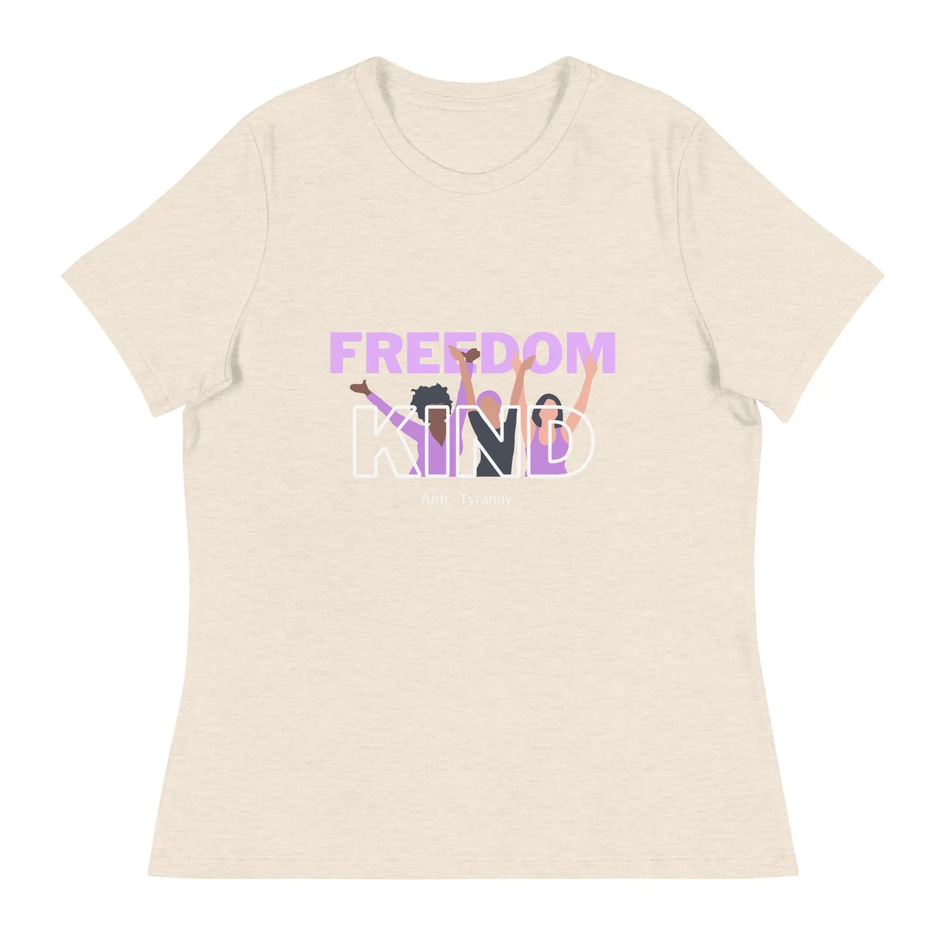 Women's Relaxed T-Shirt: Anti-Tyranny Celebration | Freedom Kind Apparel - Image #12