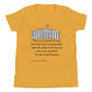 Youth Short Sleeve T-Shirt with Charles de Montesquieu Quote | Freedom Kind Apparel - Image #8