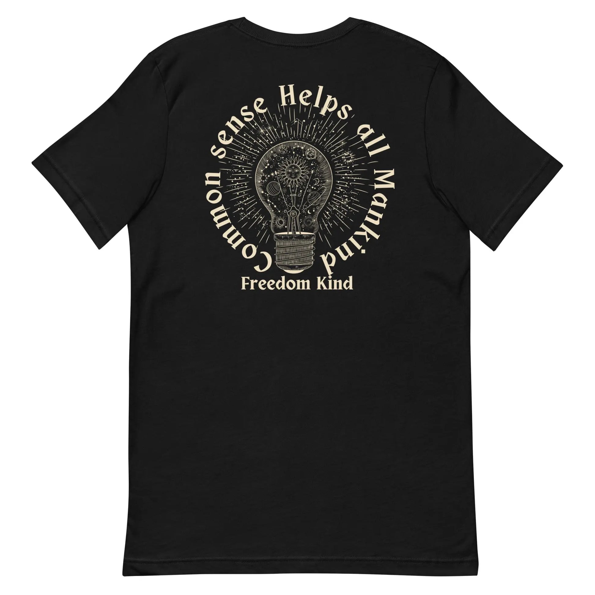 Liberty T-shirt: 'Common Sense Helps All Mankind' | Freedom Kind Apparel - Image #5