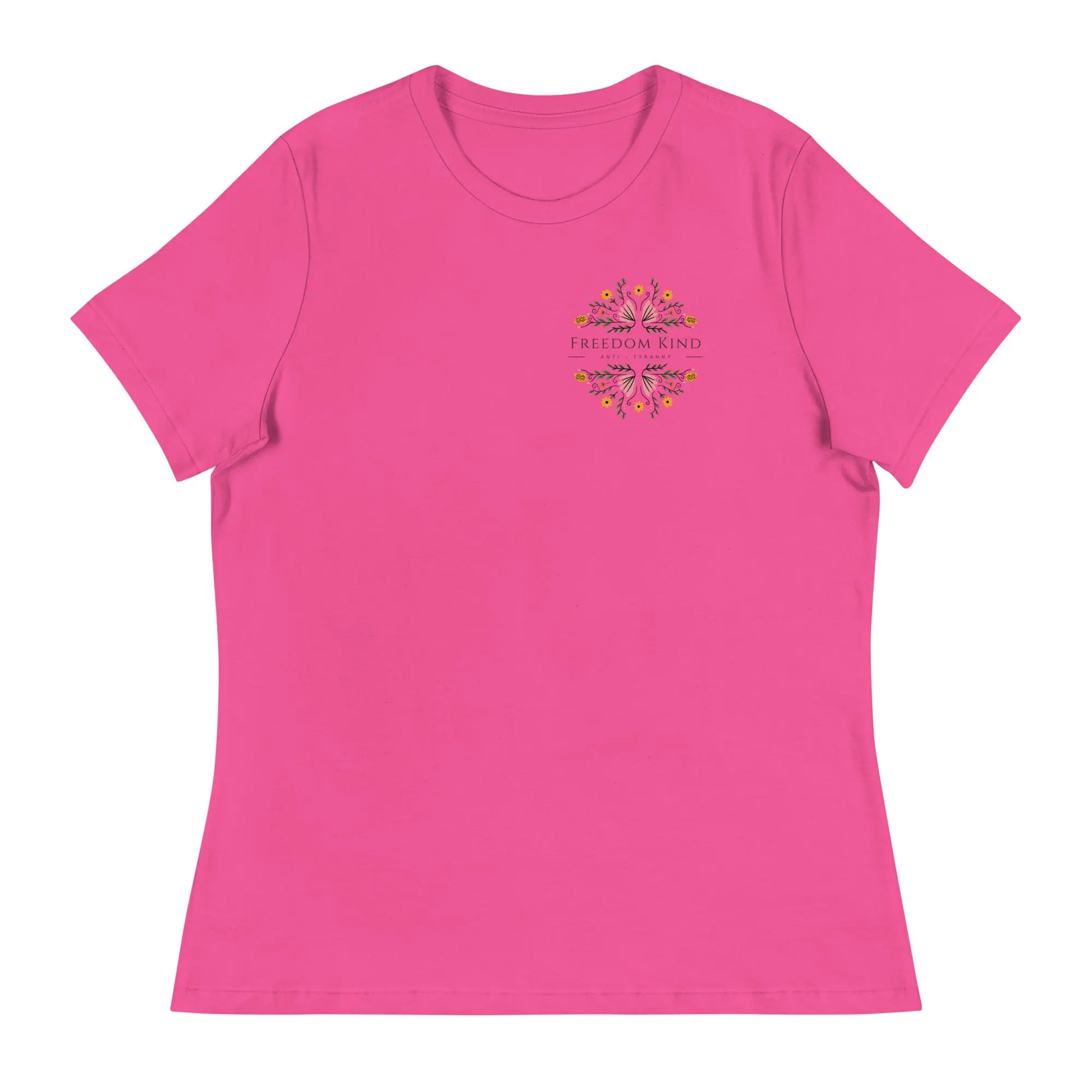Freedom Kind Anti - Woke Women's Relaxed T-Shirt - Image #10