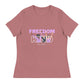 Women's Relaxed T-Shirt: Anti-Tyranny Celebration | Freedom Kind Apparel - Image #4