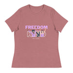 Women's Relaxed T-Shirt: Anti-Tyranny Celebration | Freedom Kind Apparel - Image #4