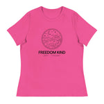 Women's Relaxed T-Shirt: Night Seas | Freedom Kind Apparel - Image #6