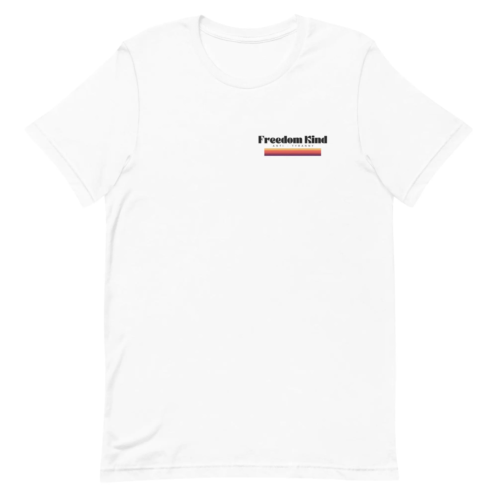 Freedom Kind Anti - Tyranny Sunset Banner T-shirt - Image #25