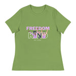 Women's Relaxed T-Shirt: Anti-Tyranny Celebration | Freedom Kind Apparel - Image #5