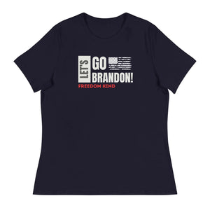 Let's Go Brandon! | Women's Relaxed T-Shirt - Image #2
