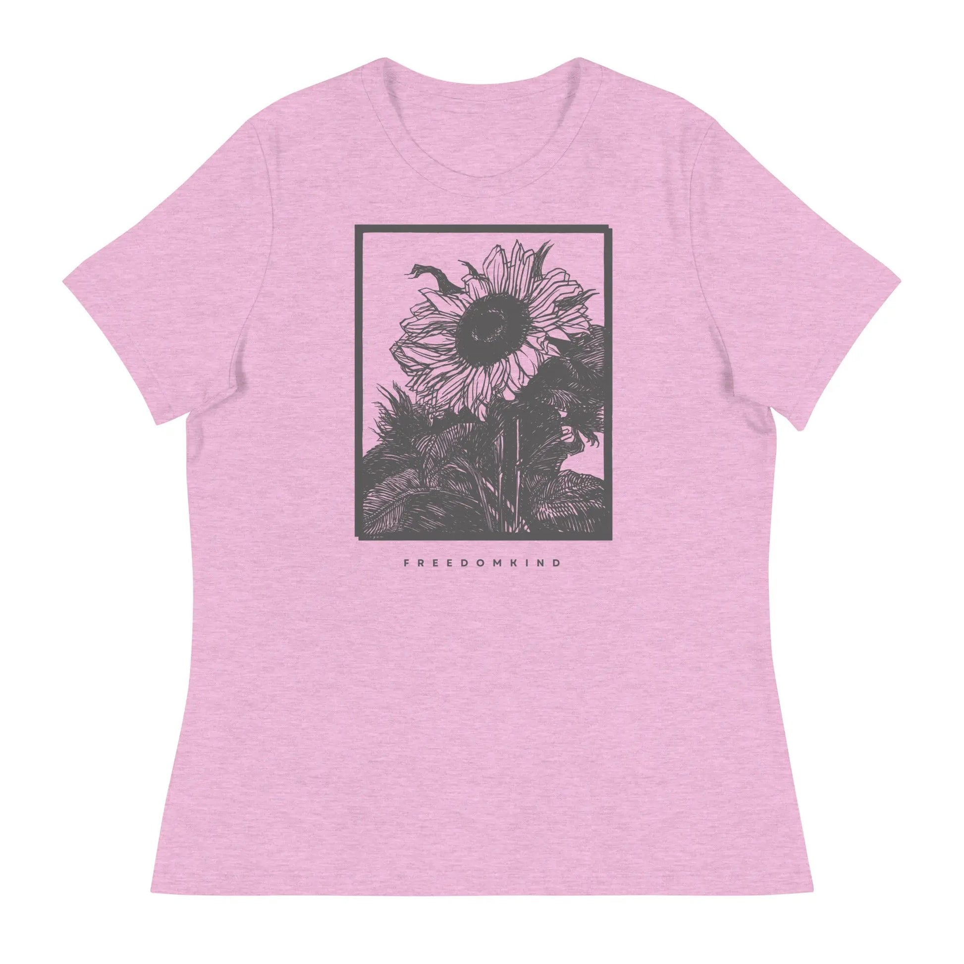 Women's Relaxed T-Shirt with Sunflower Design | Freedom Kind Apparel - Image #20