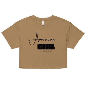 American Girl | Women’s crop top - Image #1