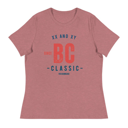 Women's Relaxed T-Shirt: 'XX & XY Since BC - Classic' | Freedom Kind - Image #5